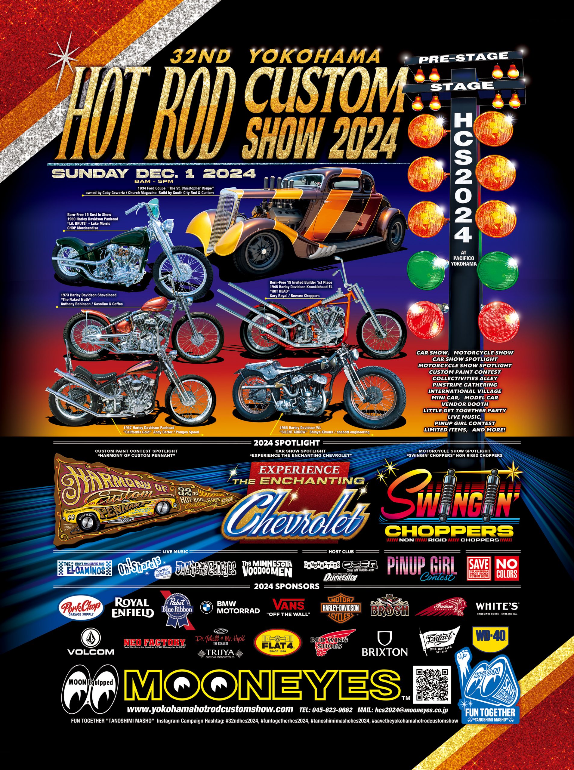 32nd YOKOHAMA HOT ROD CUSTOM SHOW 2024出展のお知らせ - TT&CO