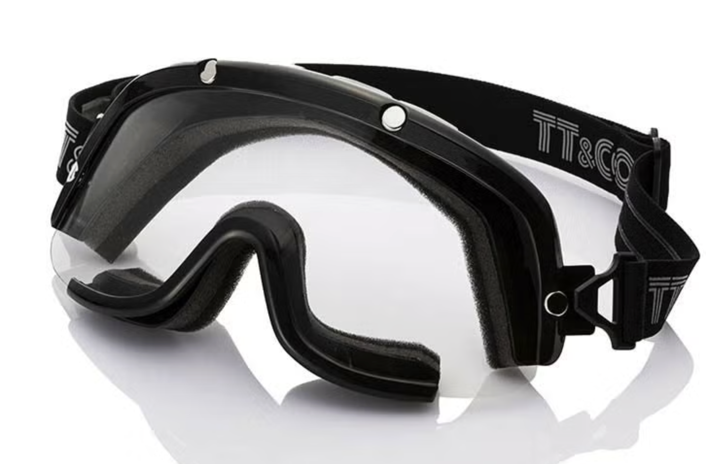 TTゴーグル モデルAはベンチレーション付きのビンテージモトクロス