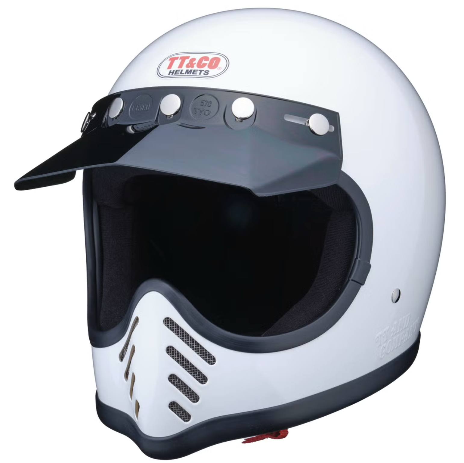 TT＆CO.が復刻した570バイザーのオリジナルはヘルメット本体よりも貴重