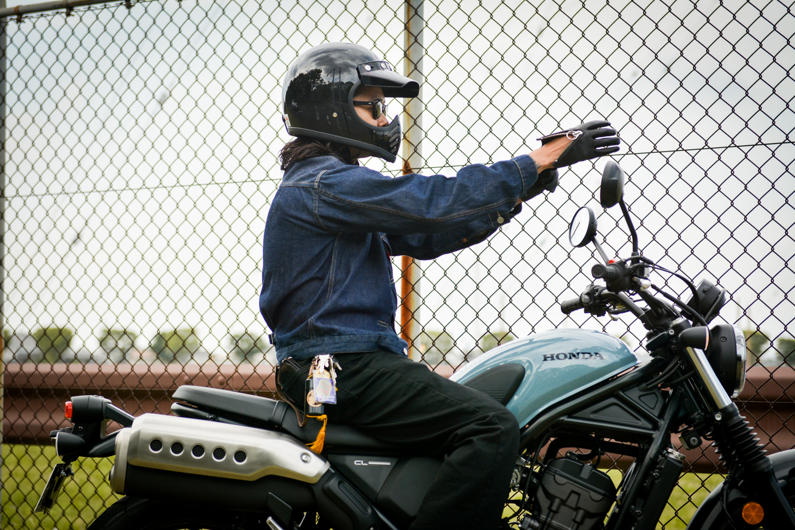 capton British tradition ヘルメット＆ゴーグル CL250のスクランブラースタイルはヘルメットでキマる.モトモト3の汎用