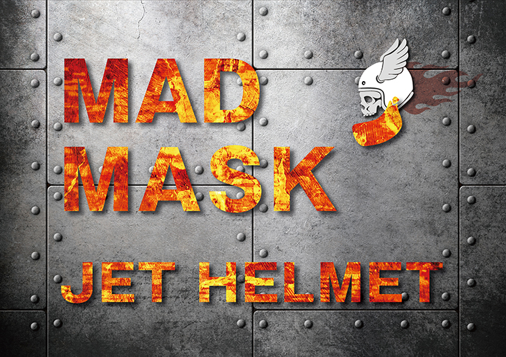 MAD MASSK JET HELMET